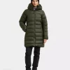 Didriksons Tejla Parka W Deep Green