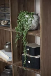 Medium bambuseske m/lokk