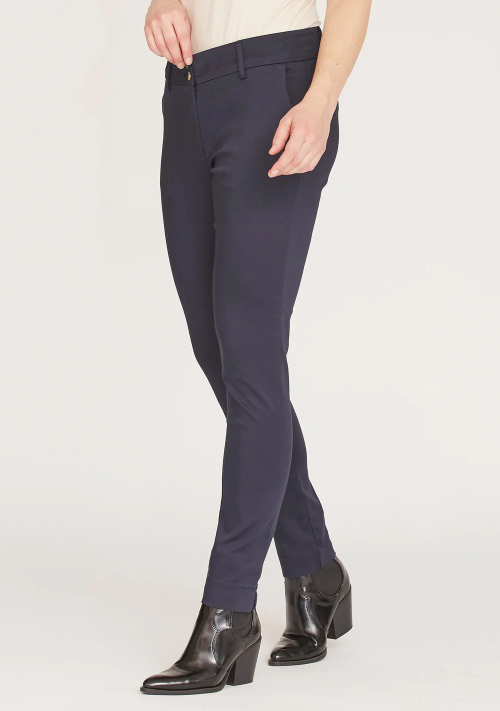 Chinos long bukse Navy