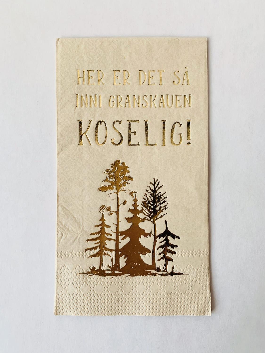 Inn i granskauen koselig 33*40Cm