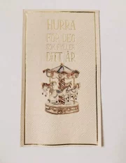 Hurra for deg som fyller... 33*40 Cm