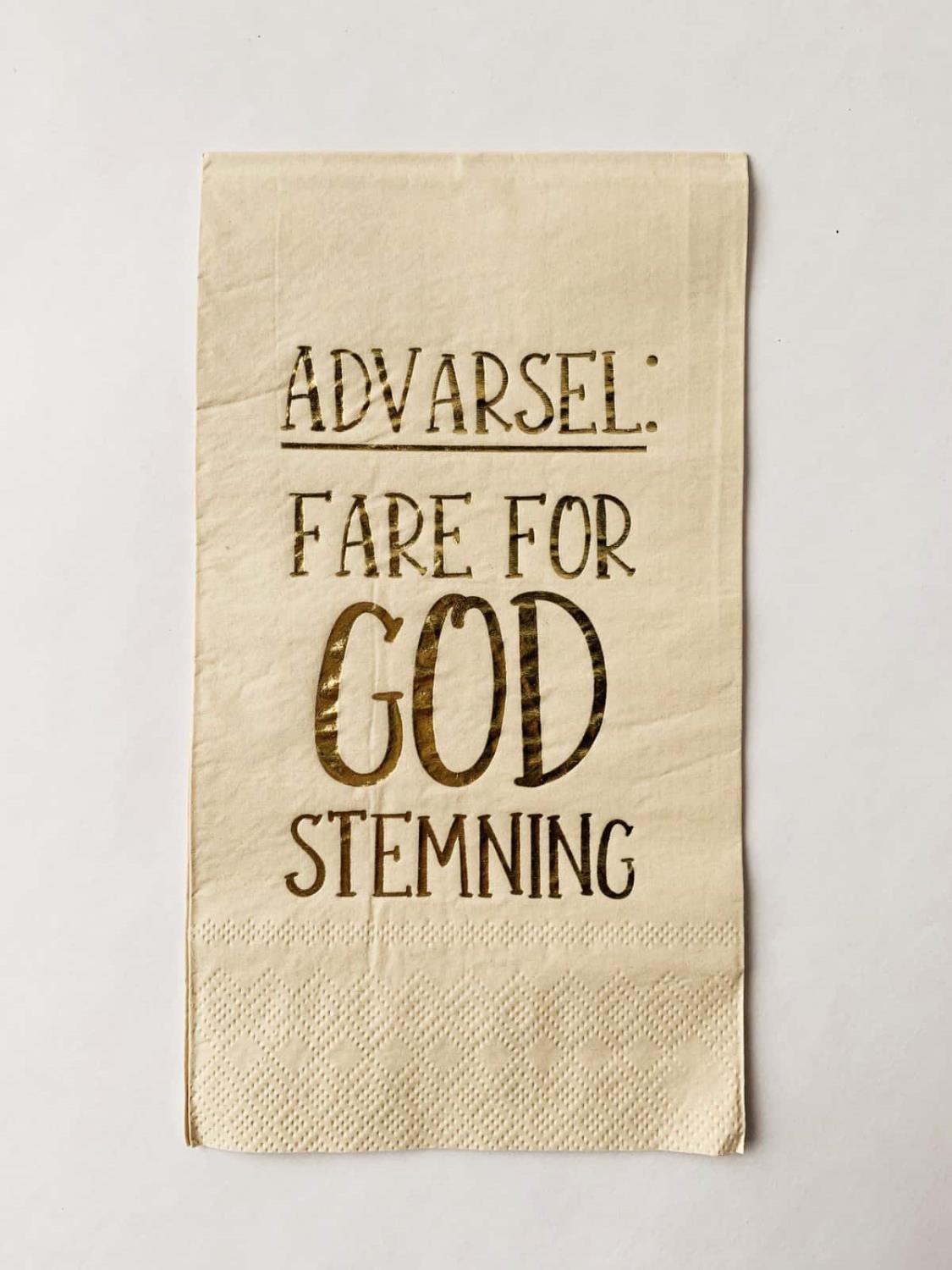 Fare for god stemning