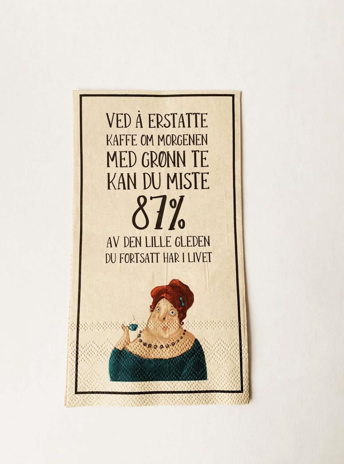 Ved å erstatte kaffe33*40Cm