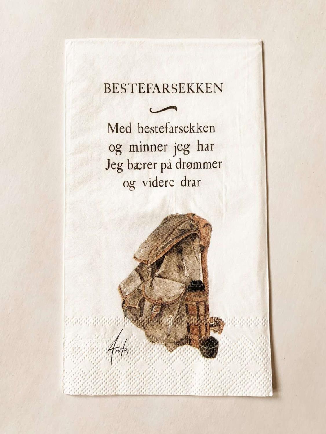 Bestefarsekken -Servietter