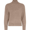 Basic høyhalset mohair genser