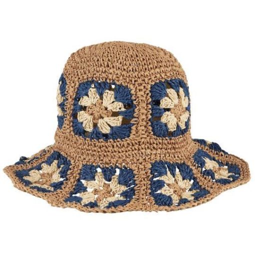Hatt louise m/blomster