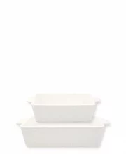 Ildfastform hvit stor