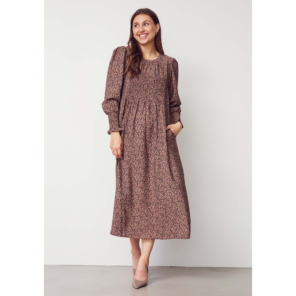 Ane smock kjole - flower