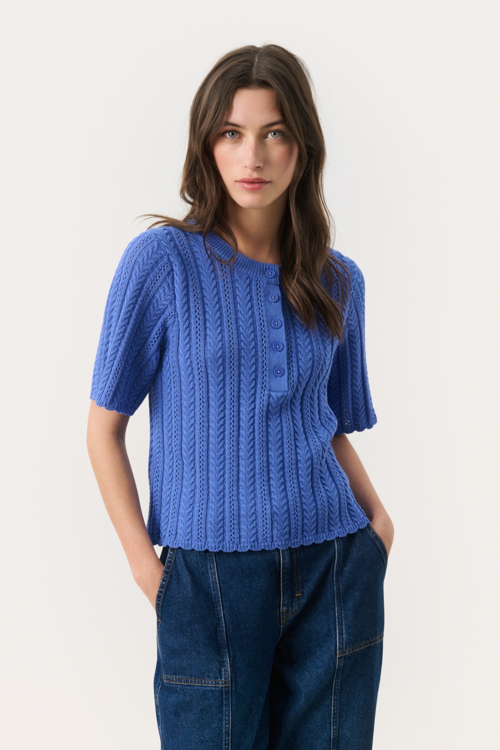 Rosario cardigan - lysblå