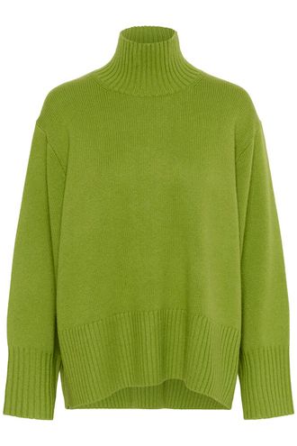 Geal kaxy høyhalset genser