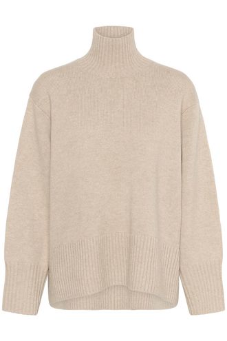 Geal kaxy høyhalset genser