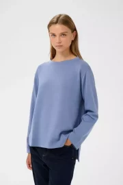 gincent melange - lyseblå genser