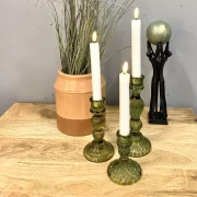 Lysestake grønn 12cm