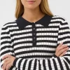 Zaria Genser - Blå stripet