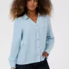 Heidy bluse -lys blå
