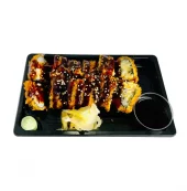 24 - Ost-laks tempura maki 12 biter