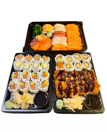 6B - Sushi party Deluxe - 60 biter