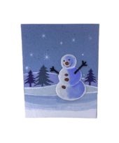 Elecosy Christmas Card Snowman