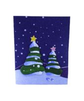 Elecosy Christmas Card Blue Sky