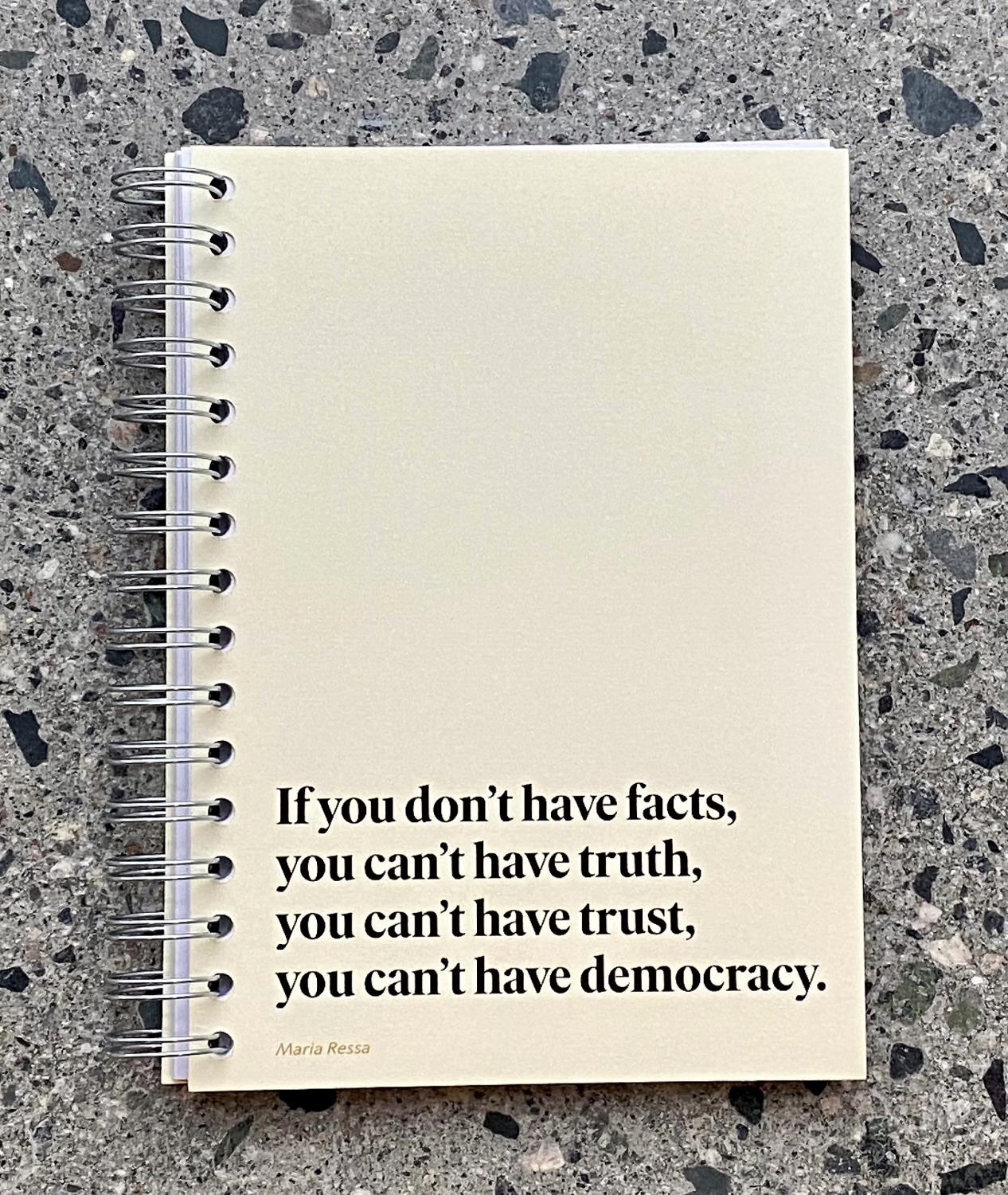 If You don't Have Facts.. Notebook, A5