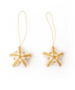 Others Christmas Stars Gold 2pk