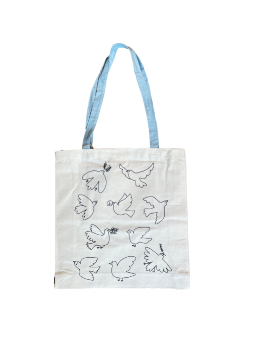 Totebag Peace Doves