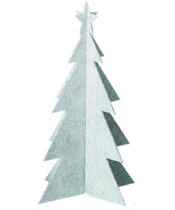 Eco-Felt Christmas Tree, Large White