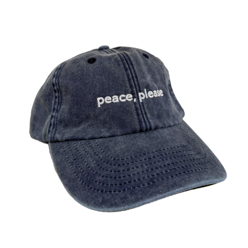 Caps Peace, Please - Blue