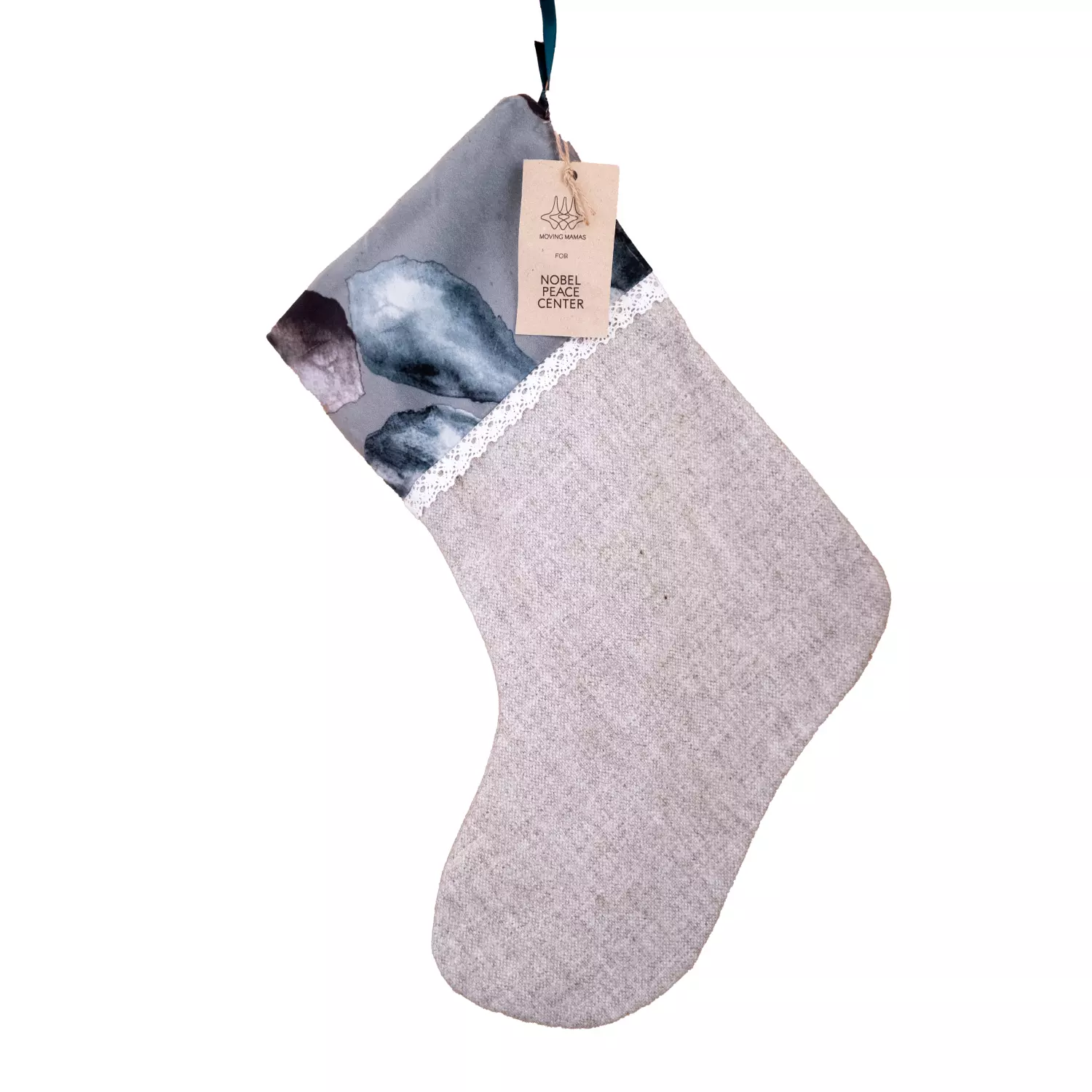 Moving Mamas Håndlaget Julestrømpe