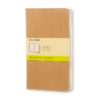 Moleskine Cahier Journal - Plain Kraft Brown 13x21