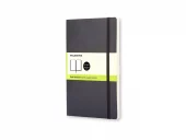 Moleskine Classic Notebook Soft - Plain Black 13x21