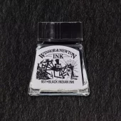 W&N Drawing Ink 14ml 030 Black Indian Ink