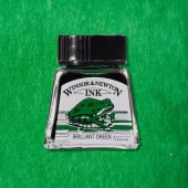 W&N Drawing Ink 14ml 046 Brilliant Green