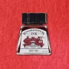 W&N Drawing Ink 14ml 227 Deep Red