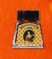W&N Drawing Ink 14ml 449 Orange