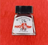 W&N Drawing Ink 14ml 680 Vermilion