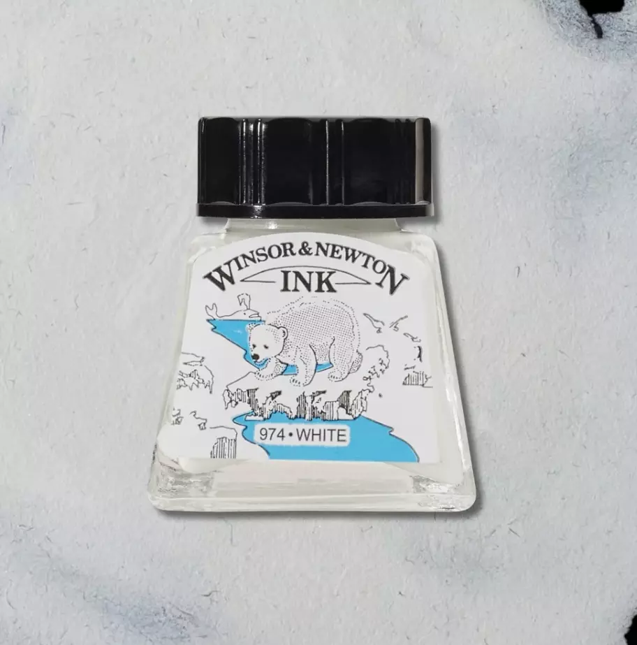 W&N Drawing Ink 14ml 702 White