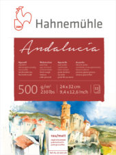 Hahnemühle Andalucia Watercolor 500gr. 24x32 628524