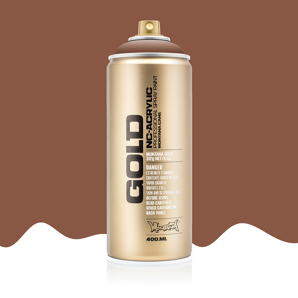 Montana GOLD Acrylic Spray 400ml G1450 Hot Chocolate