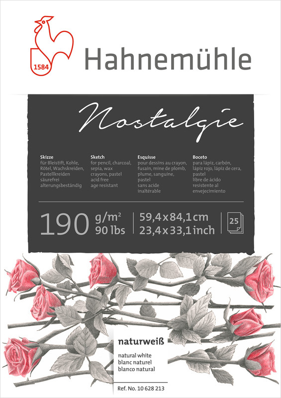 Hahnemühle Nostalgie Sketch Pad 190gr A1 628213