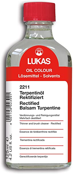 Lukas 2211 125 ml Rectified Terpentine