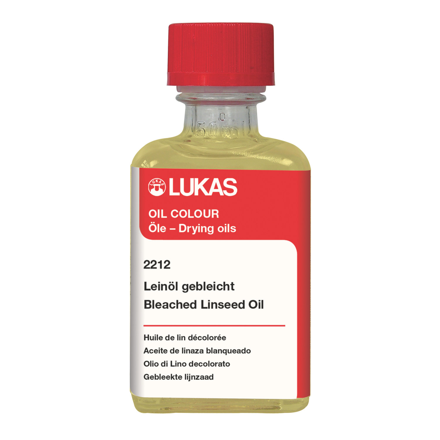 Lukas 2212 50 ml Bleached Linseed Oil