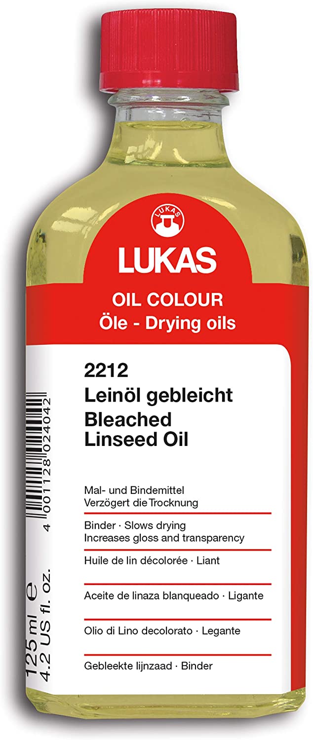 Lukas 2212 125 ml Bleached Linseed Oil