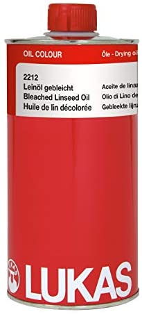 Lukas 2212 1000 ml Bleached Linseed Oil
