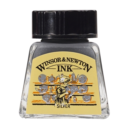 W&N Drawing Ink 14ml 617 Silver