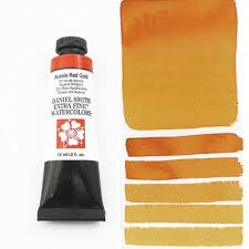 Daniel Smith Extra fine Watercolors 15 ml 234 Aussie Red Gold S2