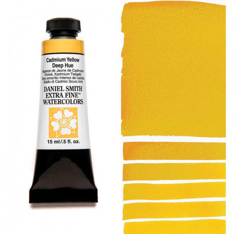 Daniel Smith Extra fine Watercolors 15 ml 221 Cadmium Yellow Deep Hue S3
