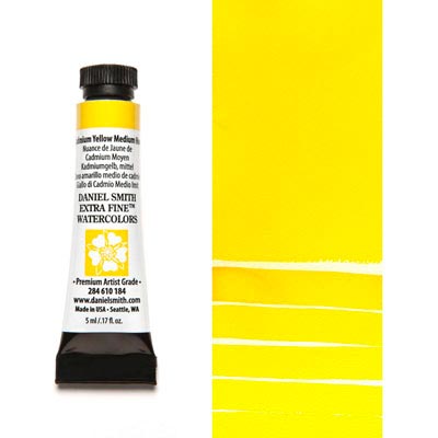 Daniel Smith Extra fine Watercolors 15 ml 184 Cadmium Yellow Medium Hue S3