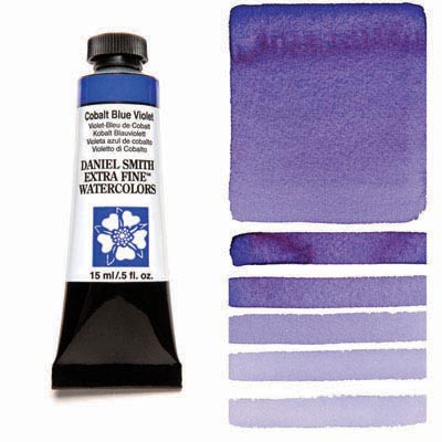 Daniel Smith Extra fine Watercolors 15 ml 115 Cobalt Blue Violet S3