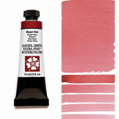 Daniel Smith Extra fine Watercolors 15 ml 217 Mayan Red S3